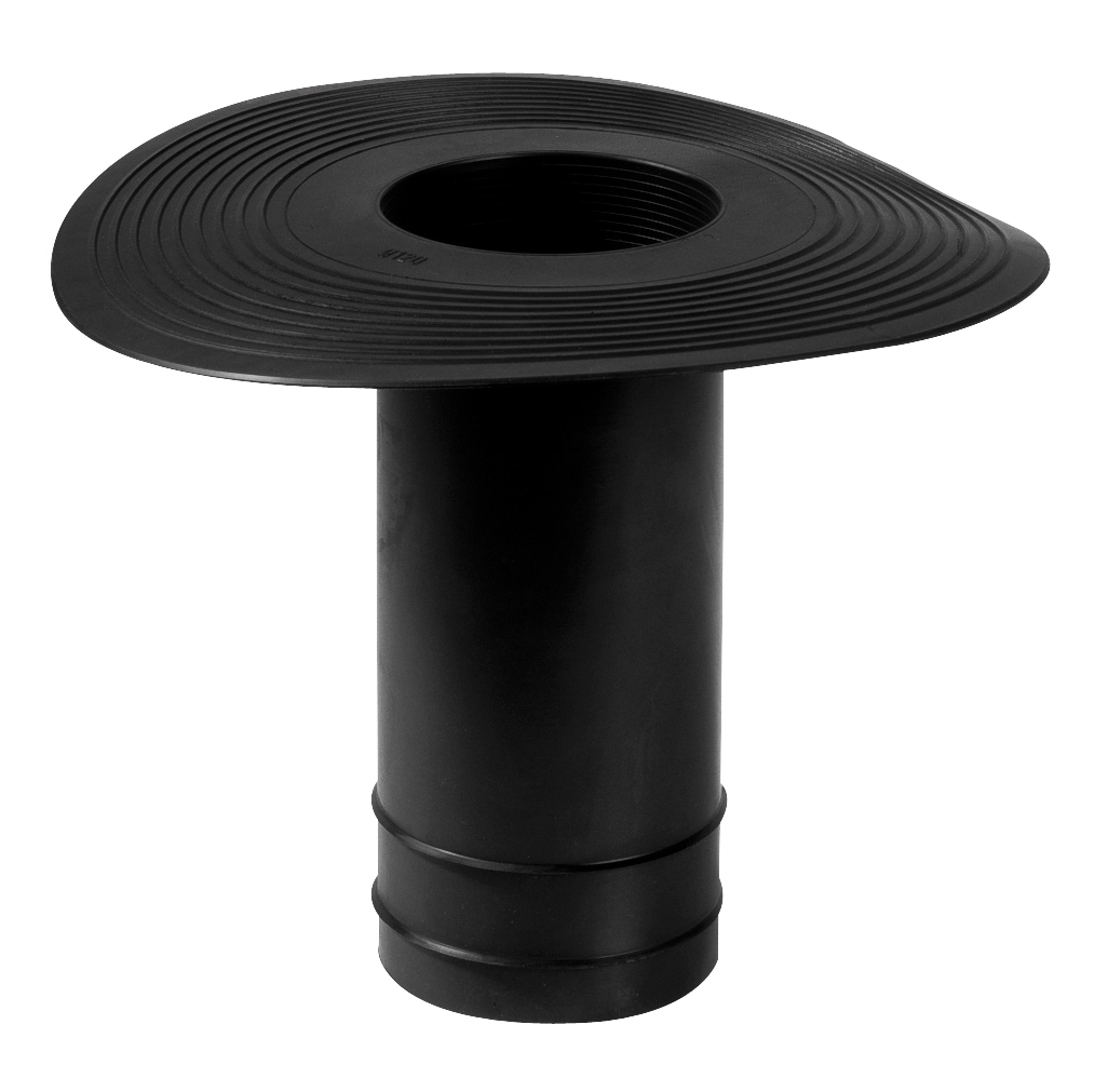 Dakota vertical roof drain in TPE - smooth flange